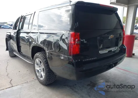 2015 Chevrolet Suburban 1500 Lt из США, поврежденный, VIN 1GNSKJKC4FR701152